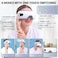 Smart Eye Massager with Heat and Vibration &ndash; Heated Eye Mask Massager for Dry Eyes, Sinus Relief &amp; Eye Strain, Bluetooth Sleepmask, Massage Eye Mask for Relaxation &amp; Migraine