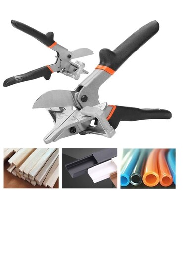 Multi Angle Miter Shear Cutter for Woodworking, 0 to 135 Degrees Precision Cutting Tool