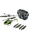 Revell Control Indoor Helicopter Glow Streak I Glow in The Dark I 2-Channel IR Control I Electronic Gyro I Robust Plastic Housing I Wireless Charging I Includes Replacement Rotor Set I for Indoor Use