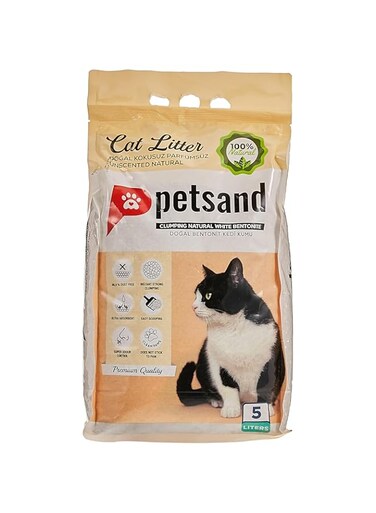 PetSand Unscented 5Ltr