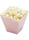 2 Ounce Mini Kova Cups, 100 Square Small Appetizer Cups - Lids Sold Separately, Heavy-Duty, Powder Pink Plastic Parfait Cups, Serve Mousse, Or Samples, For Weddings Or Parties - Restaurantware