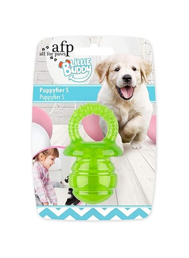 AllforPaws Green Small Little Buddy Puppyfier Toy