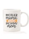 Premium Quality Two Sided Printed Coffee Mug Tea Cup For Home Office, Kids Men Women mother mama Black