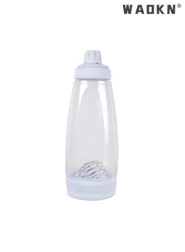 Portable Handheld Batter Dispenser,Ideal for Making Pancakes, Crepes, and Other Baked Goods , Easy-to-Use Mixing and Measuring Container with Built-in Level Indicators for Dispensing