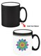 Color Changing Heat Sensitive Ceramic Mug, Image Revealed When HOT Liquid is Added! Mandala