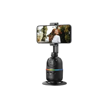 AutoTrack Gimbal with 360&deg; Rotation, Face Tracking &amp; RGB Light