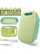 Foldable Cutting Board with Funnel, 9 in 1 Multifunctional Cutting Board, Kitchen Vegetable Basket, Food Grade Camping Sink Storage Basket for Kitchen/BBQ