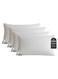 Bed Pillow Size 50X75 Cms - 800 Gms - Luxury Down Alternative Filling Pillow Soft Brushed Microfiber Top, Anti Allergy Bed Pillows,White,Pack Of 4
