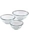 Pyrex Smart Essentials Glass Mixing Bowl Sets 3-Piece 1118441