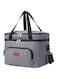 SICHER Insulated Lunch Box Lunch Bag for Men Women Adults, Thermal Bento Bag, Upgraded Reusable Leakproof Large Capacity Cooler Bag for School/Work/Picnic/Travel &amp; Outdoor（Grey）