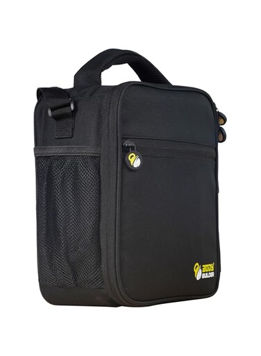 Body Builder Gym Meal Bag - with Leakproof Containers, Eco-Friendly Insulation, Waterproof Oxford Fabric, Portable &amp; Reusable (Two Containers Shoulder Bag)