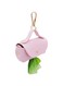 1Pcs Pet Waste Bag Dispenser, Leather Leash Holder, Portable and Reusable Dog Poop Bag Dispenser, Dog Bag Holder for Walking, Outdoor, Travelling Pink