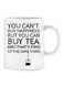 Printed Mug White/Black Standard Size