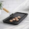 Home Cast Iron Grill Pan With Foldable Handle - Black