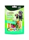 Camon Chewable Rope-Shaped Bone with 5 Different Flavours:10Pcs/Bag- (80G)