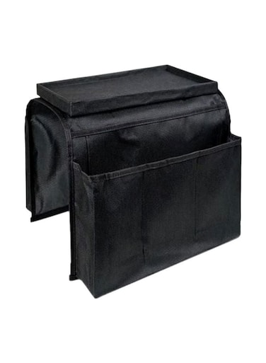 Arm Rest Organizer Black