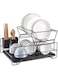 S2C Dish Rack Dish Drying Stand Dish Drainer Plate Rack Dish rake Kitchen Organizer Dish Drying Rack Countertop Large Antibacterial Kitchen Utensils Dish racks Dish Stand (STYLE A)