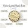 AWAFI MILL White Safed Musli Raw - Premium Quality - Authentic Indian Herb - Ideal for Gourmet Cooking and Exotic Recipes (Bottle of 50 gram / 1.7 Oz)