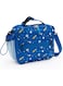 Bamboo Bark Printed Insulated Kids Childrens Lunch Bag with 3 Carrying Options - Waterproof, &amp; Easy to Clean, Perfect for School, Picnics, Travel Stylish &amp; Fun Design Meal Bag (Space blue)