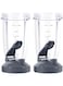 WWjiuyue Blender Cups for Nutribullet Blender, 32OZ Cup with Flip Top To Go Lid Compatible with Nutribullet 600W 900W Blenders, Blender Replacement Parts 2 Pcs