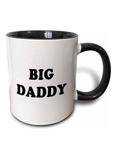 Big Daddy Two Tone Mug Black/White