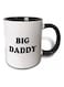 Big Daddy Two Tone Mug Black/White