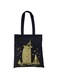 6 Pack 15.7"x15.7" Reusable Cotton Canvas Tote Bag Designer Grocery Shopping Bags Convenient for Everyday Shopping Perfect for Crafting Decorating beige, L
