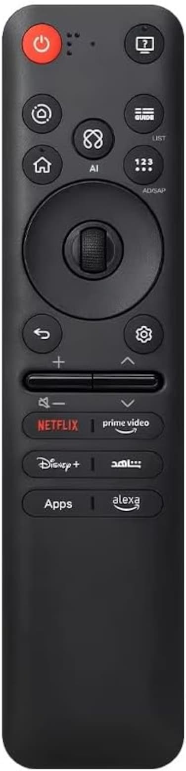 MR25GA Magic Remote Compatible with LG Smart TV LCD LED 2025 &ndash; AI Voice, Alexa Integration, Motion Pointer &amp; Quick Access Buttons
