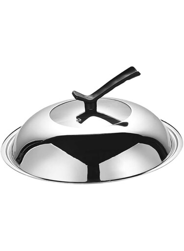 Yardwe pot cover universal lid for clear pots for cooking pot lid replacement pot replacement lid glass pan lid round skillet lids lid for pan small pot lid Stainless steel anti-crack