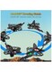Generic 2.4GHz RC Fighter Plane Drone With Remote Control - Rechargeable Electric Quadcopter Airplane Jet Toy With Auto Hover, 3D Flip, And LED Lights, Lightweight EPP Foam Design, Beginner-Friendly