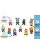 Happy Family 10 Pcs Mini Cartoon Animal Figures Set - Cute Happy Family Partner Toy Collectibles, Cake Toppers &amp; Cupcake Decorations For Kids Birthday, Rabbit, Elephant &amp; Cat Party Favors, Goodie Bag