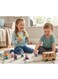 Happy Family 10 Pcs Mini Cartoon Animal Figures Set - Cute Happy Family Partner Toy Collectibles, Cake Toppers &amp; Cupcake Decorations For Kids Birthday, Rabbit, Elephant &amp; Cat Party Favors, Goodie Bag