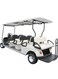 CUSHMAN 8 SEATER GOLF CART SHUTTLE 8 ELITE WHITE MADE IN USA