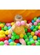 Generic 50-Piece Soft Ocean Pit Toy Balls Play Set Multicolored For Age Group 1+ Years 31.4x29x18cm