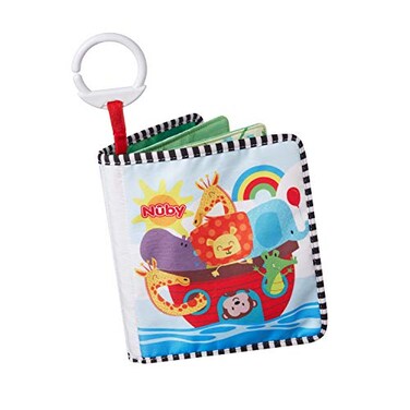 Nuby Baby Activity Book, 0 Months Plus, Tummy Time Learning