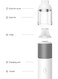 V01 Portable Mini Car Vacuum Cleaner