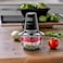 BLACK+DECKER Multi-Function Glass Chopper &amp; Mincer, 400W, XXL 1.2L Bowl, 4-Blade System, Pulse Speed for Precision, Ice Crushing, Compact Sleek Black Design, Easy to Clean, Black - GC400-B5