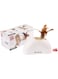 GiGwi Feather Hider Pet Droid, White/Brown, 7022