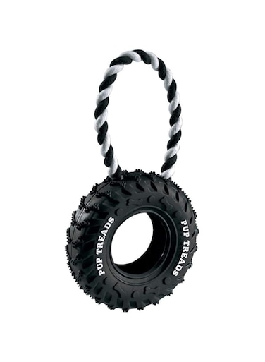 Ferplast PA 6430 Cotton &amp; Rubber Tyre Toy