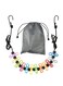 Portable Clothesline for Travel&iuml;&frac14;&OElig;Clothing line with 12 Clothes Clips, for Indoor Laundry Drying line,Outdoor Camping Accessories