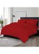 Zen Microfiber Duvet Cover Set (1 Cover + 2 Pillowcases) Ultra Soft, Wrinkle-Resistant, Breathable &amp; Lightweight Button Closure Machine Washable Bedding Set