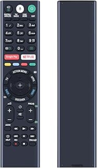 GOUYESHO RMF-TX300E Voice Replacement Remote Control, Compatible with Sony Bravia TV KD-43XE8005 KD-43XE8077 KD-49XE8004 KD-49XE8096 KD-55XE9305 KD-55XD8599 KD-65XD8577 KD-65XE9005 KD-75XE8596
