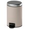 Waste Bin with Soft-Close Lid, Beige, 3 L