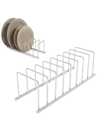 Spectrum Diversified EUro Lid Organizer Silver 32070, L