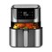 Digital Air Fryer 13.5L Large Capacity, LED Display, Stainless Steel, Temp Control, Timer LCD