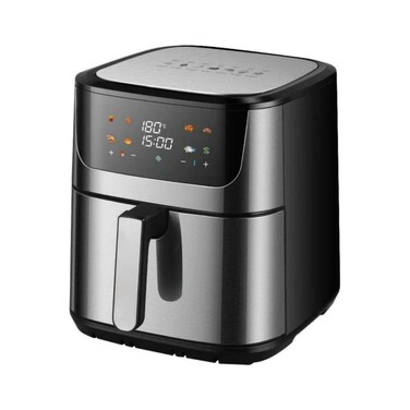 Digital Air Fryer 13.5L Large Capacity, LED Display, Stainless Steel, Temp Control, Timer LCD