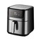Digital Air Fryer 13.5L Large Capacity, LED Display, Stainless Steel, Temp Control, Timer LCD