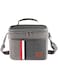 Portable Large Insulated Cooler Leak Proof Water Resistant Lunch Bag For Men Women Adult For Office Shoulder Hand Grey