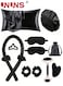 12Pcs Sleeping Hair Styling Tools Set,Curler And Facial Massager,1 Pillowcase,Heat-Free Curling Iron Set,Overnight Curler,1 Sleeping Soft Eye Mask,1 Storage Bag,Facial Roller Skin Care Tools for Women,Black