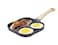 Egg Pan 3 in 1 Non Stick Fry Pan for Crepes Burgers Breakfast Omelette Mini Pancakes Frying Pan